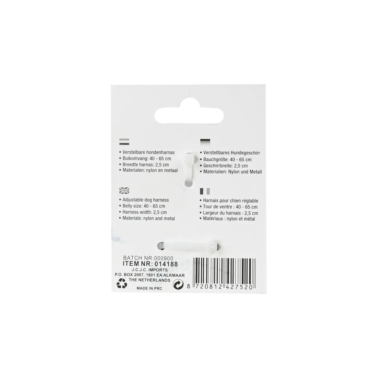 Benson Products Hondentuig maat L zwart