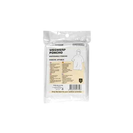 Benson Outdoor Poncho wegwerp transparant