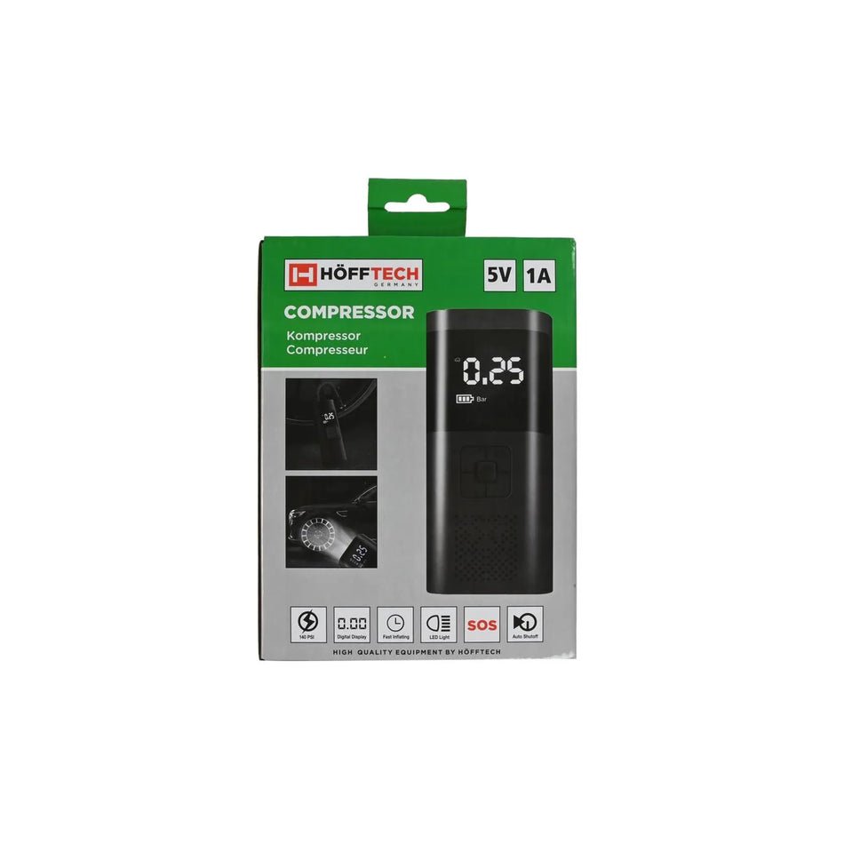 Höfftech Accu compressor draagbaar mini