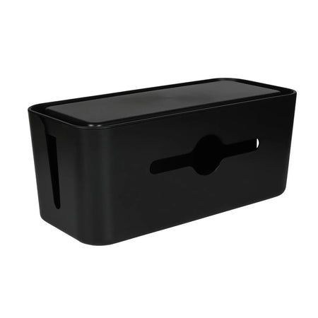 Benson Kabelmanagementbox 31 x 13.5 x 13 cm zwart