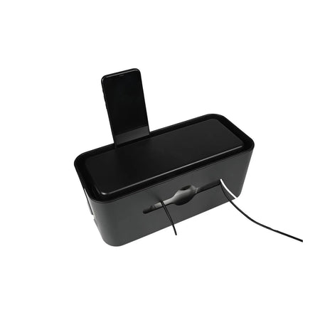 Benson Kabelmanagementbox 31 x 13.5 x 13 cm zwart