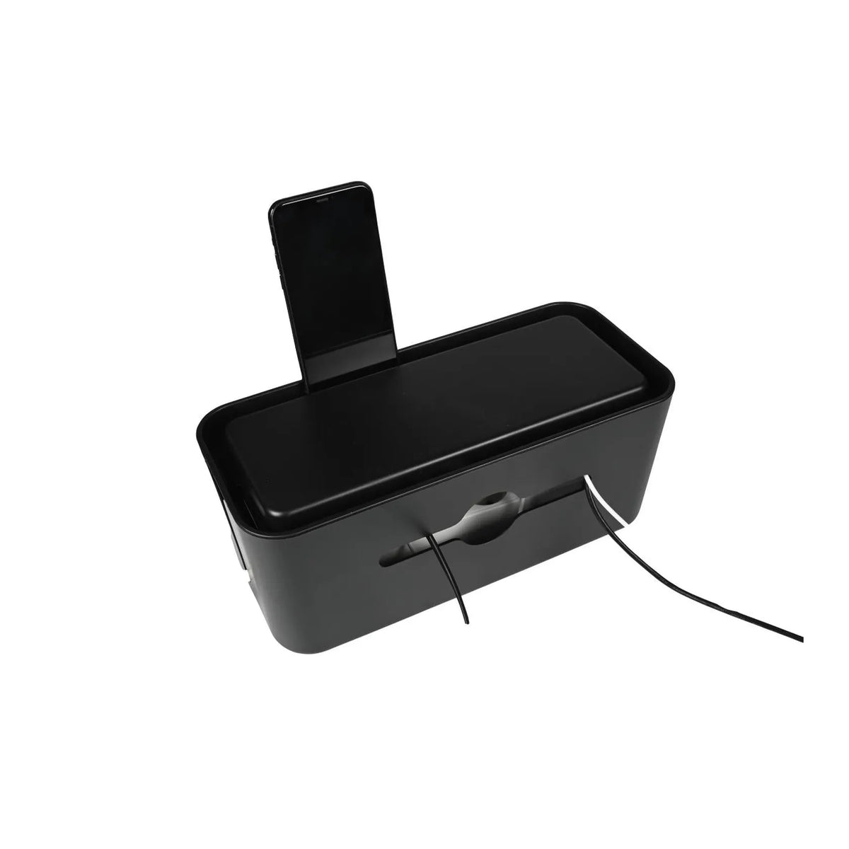 Benson Kabelmanagementbox 31 x 13.5 x 13 cm zwart