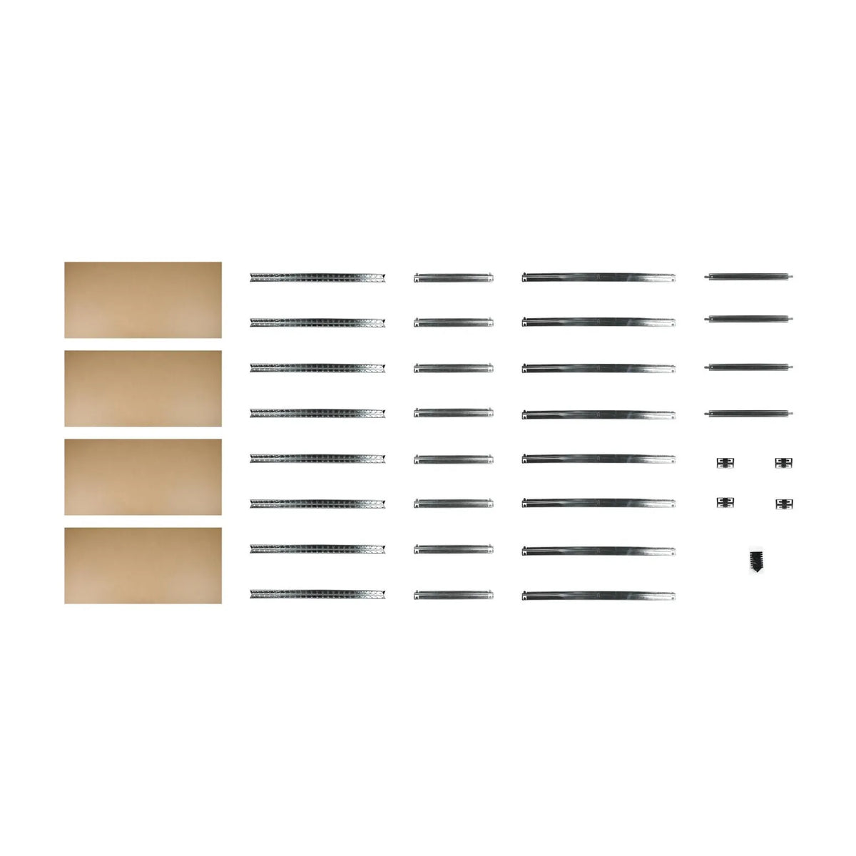 Benson Tools Stelling kast / opbergrek 160 x 80 x 40 cm 80 kg
