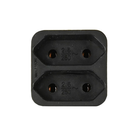 Benson Electric Stekker duplo zwart