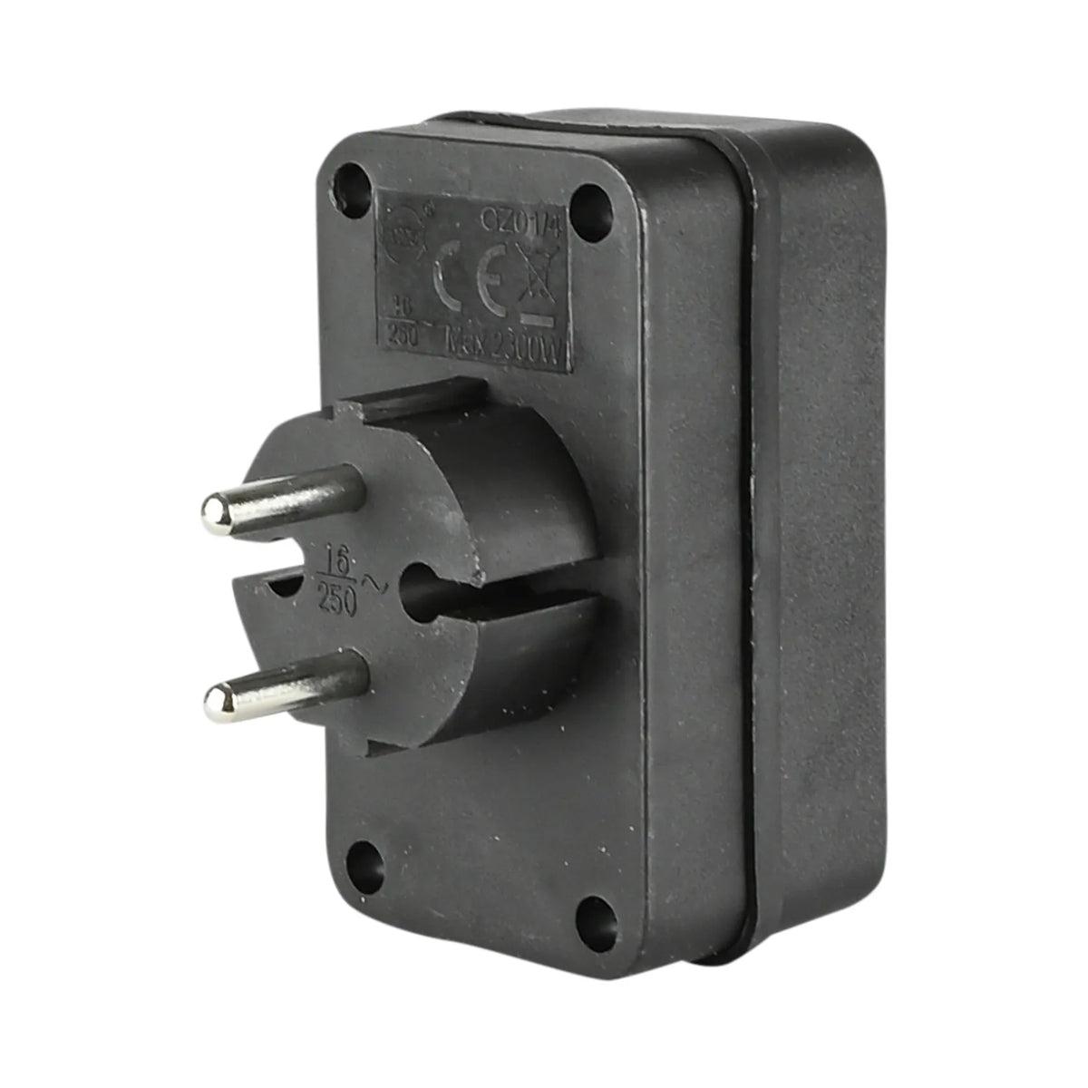 Benson Electric Stekker quattro zwart