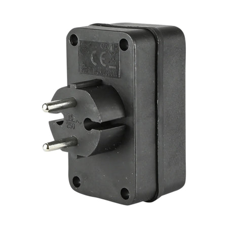 Benson Electric Stekker quattro zwart