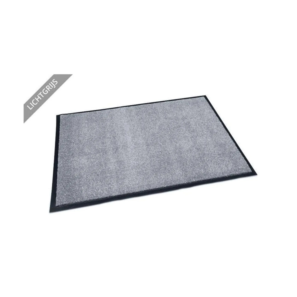 Benson Deurmat schoonloop 90 x 150 cm lichtgrijs uni