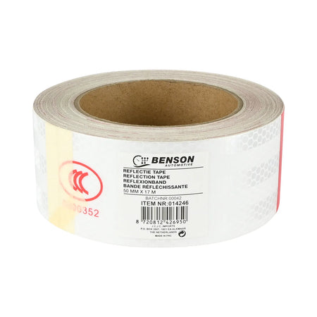 Benson Automotive Reflectie tape 50 mm x 17 mtr