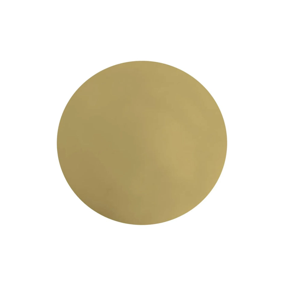 Benson Onderzetters goud RVS 8,5 cm 6 dlg + houder