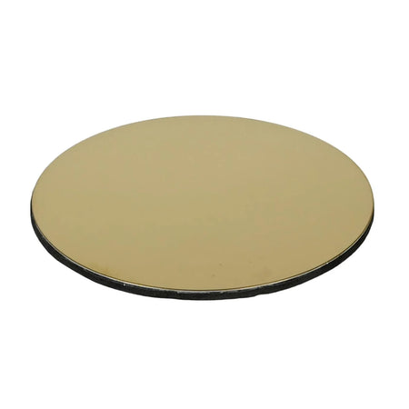 Benson Onderzetters goud RVS 8,5 cm 6 dlg + houder