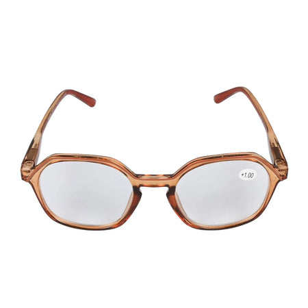 Benson Optics Leesbril Milaan transparant bruin display