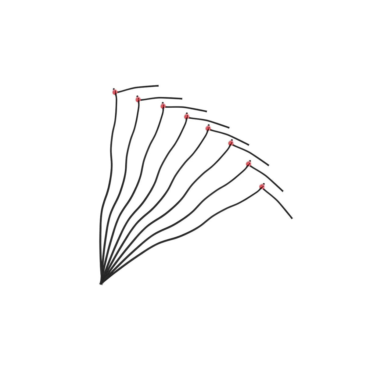 Benson Tools Elastiek met snelsluiting 5 mm x 60 cm 8 dlg