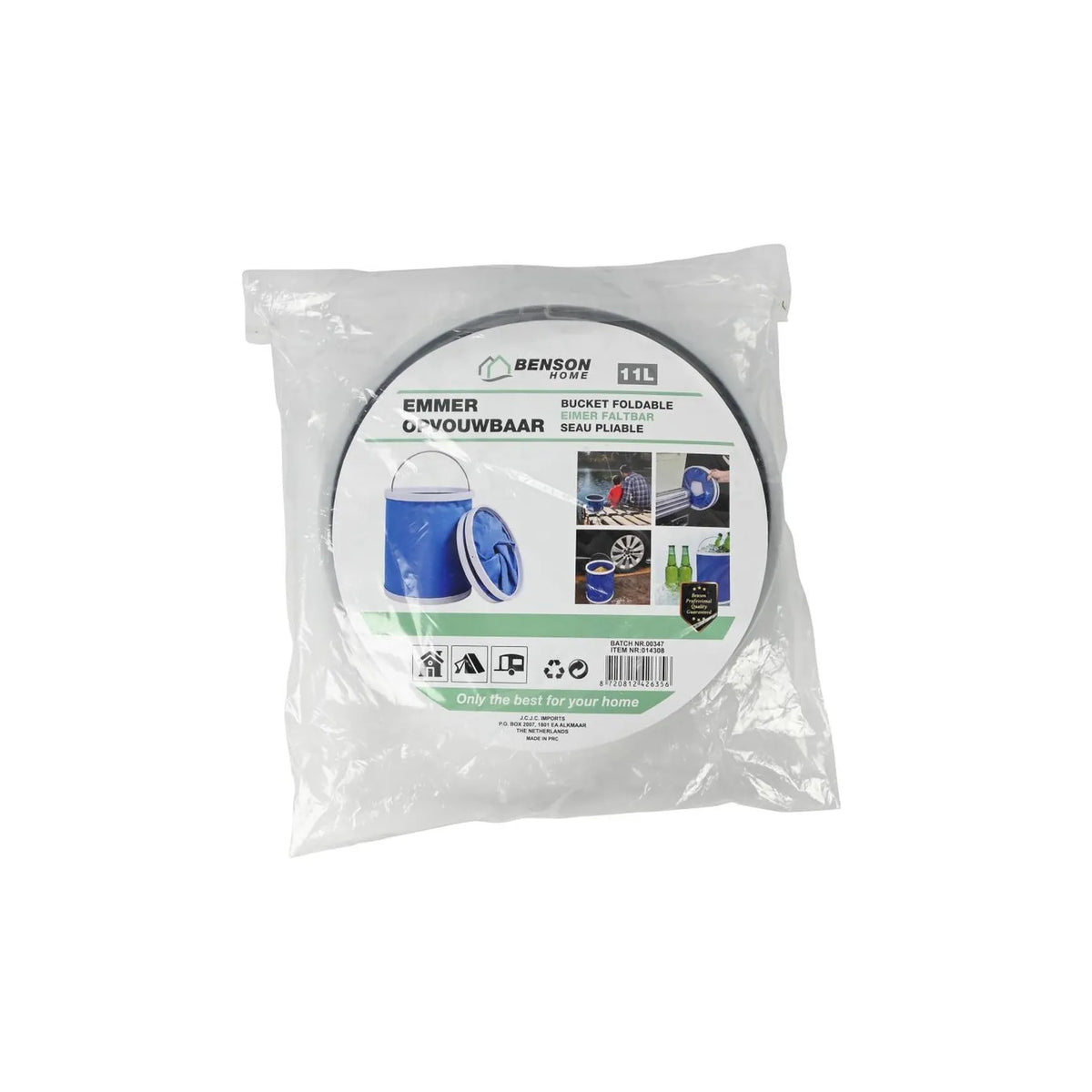Benson Emmer opvouwbaar 11 ltr