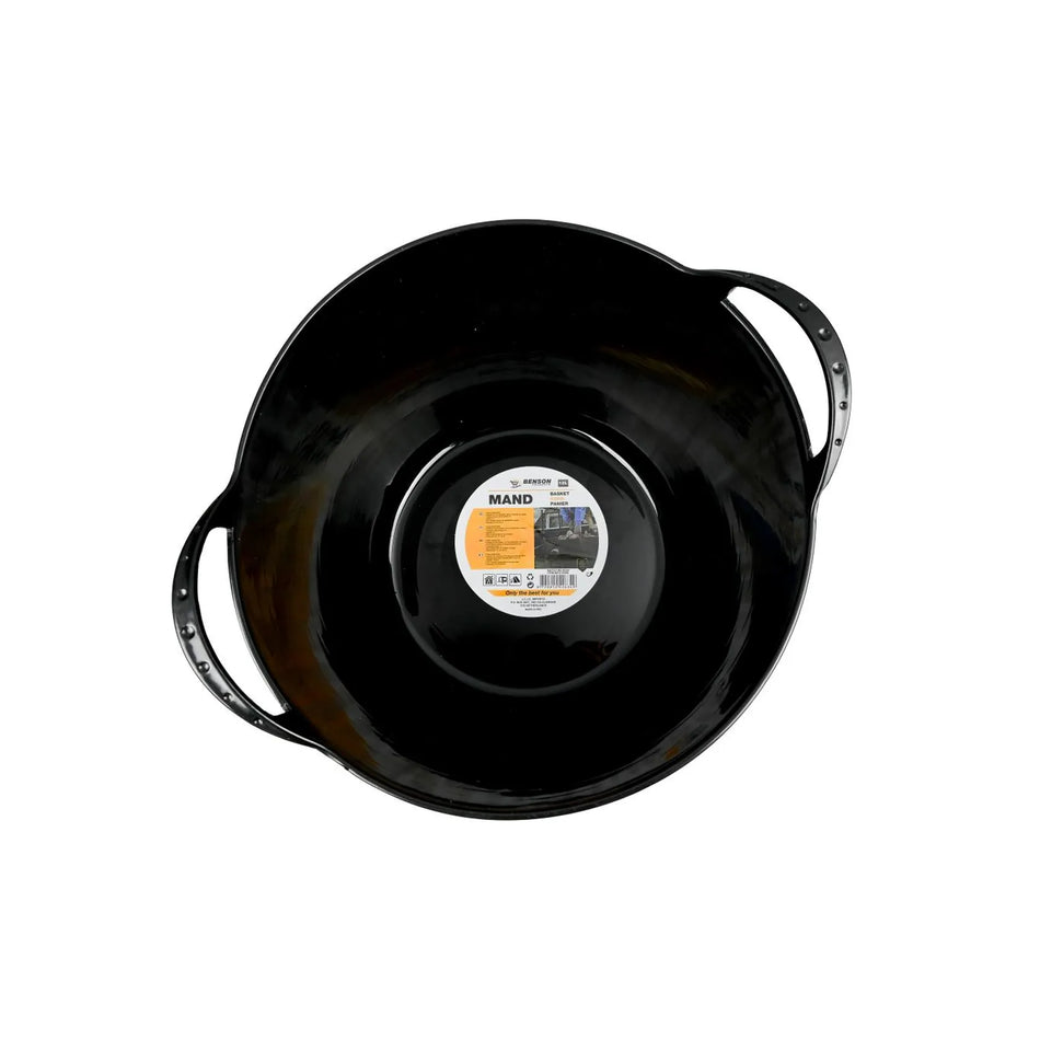 Benson Products Mand flexibel 12 ltr zwart
