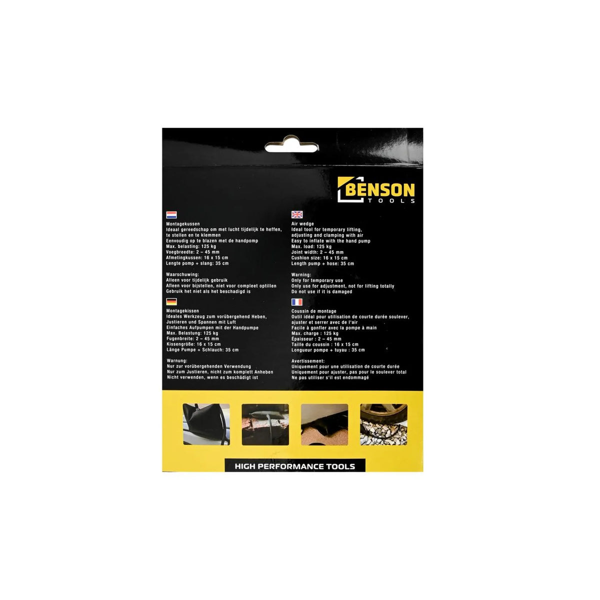 Benson Tools Montagekussen 125 kg