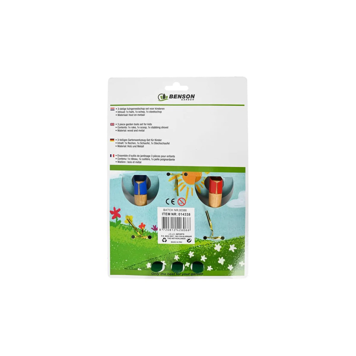 Benson Garden Tuingereedschap set 3 dlg kind