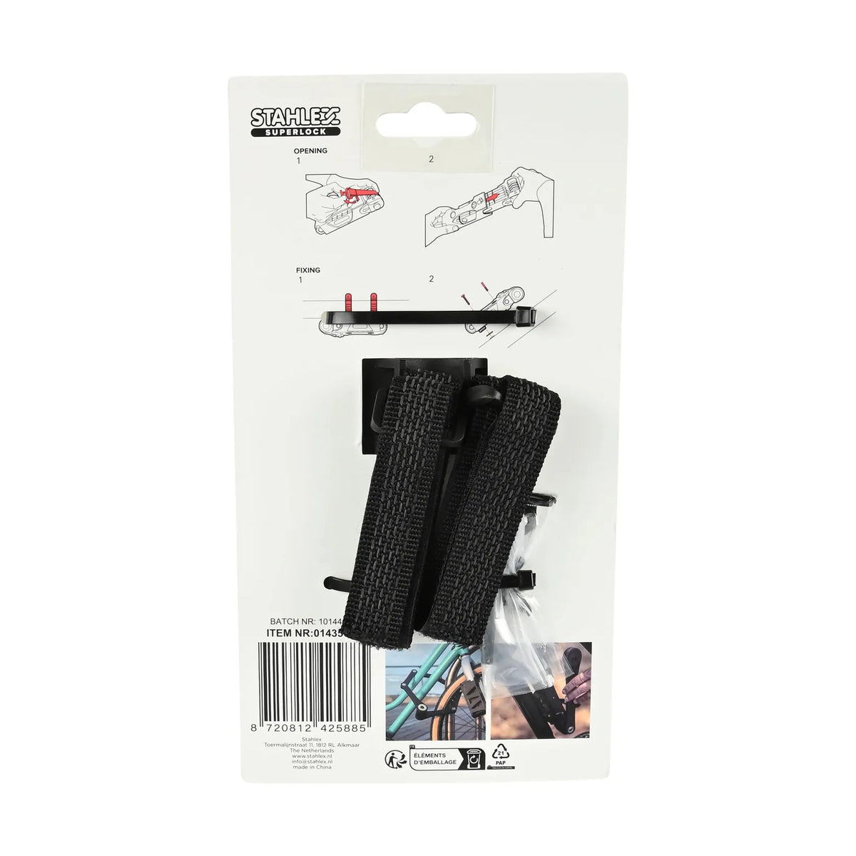 Stahlex Vouwslot Ultraguard 85 cm met houder