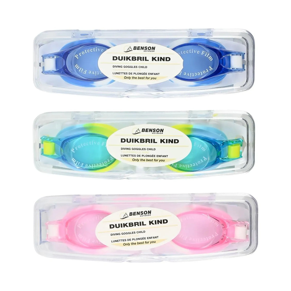 Benson Outdoor Duikbril kind mix