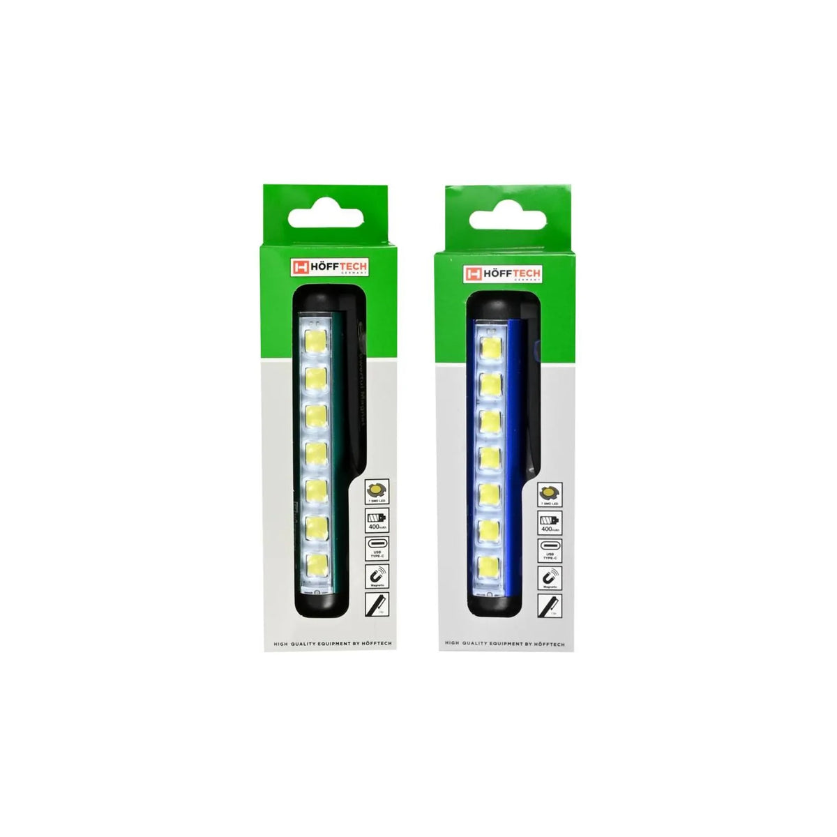 Höfftech Loop/zaklamp compact met magneetklip display