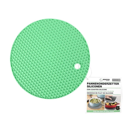Benson Pannenonderzetter siliconen rond ø 18 cm