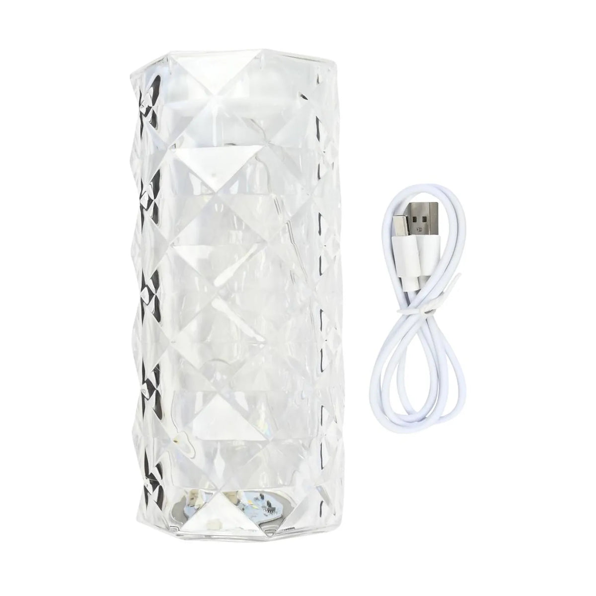 Benson Electric LED Tafellamp oplaadbaar kristal