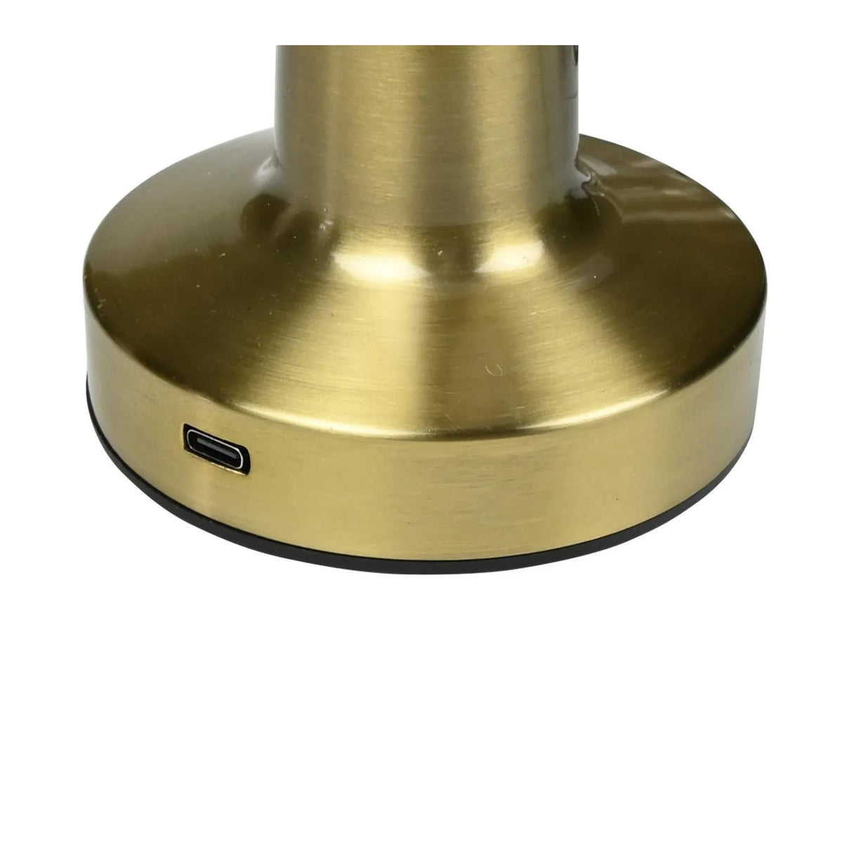 Benson Electric LED tafellamp oplaadbaar dimbaar touch goud display