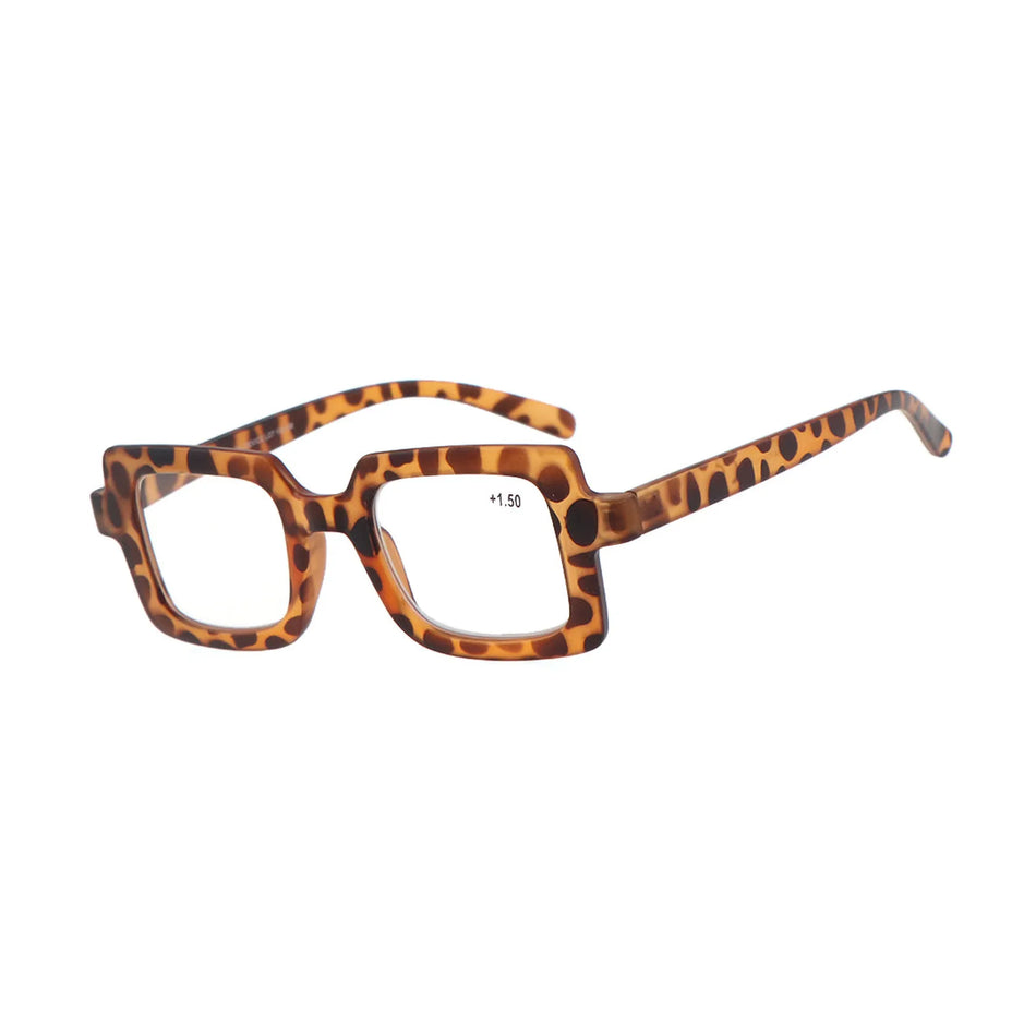 Benson Optics Leesbril Amsterdam bruin + donker grijs display