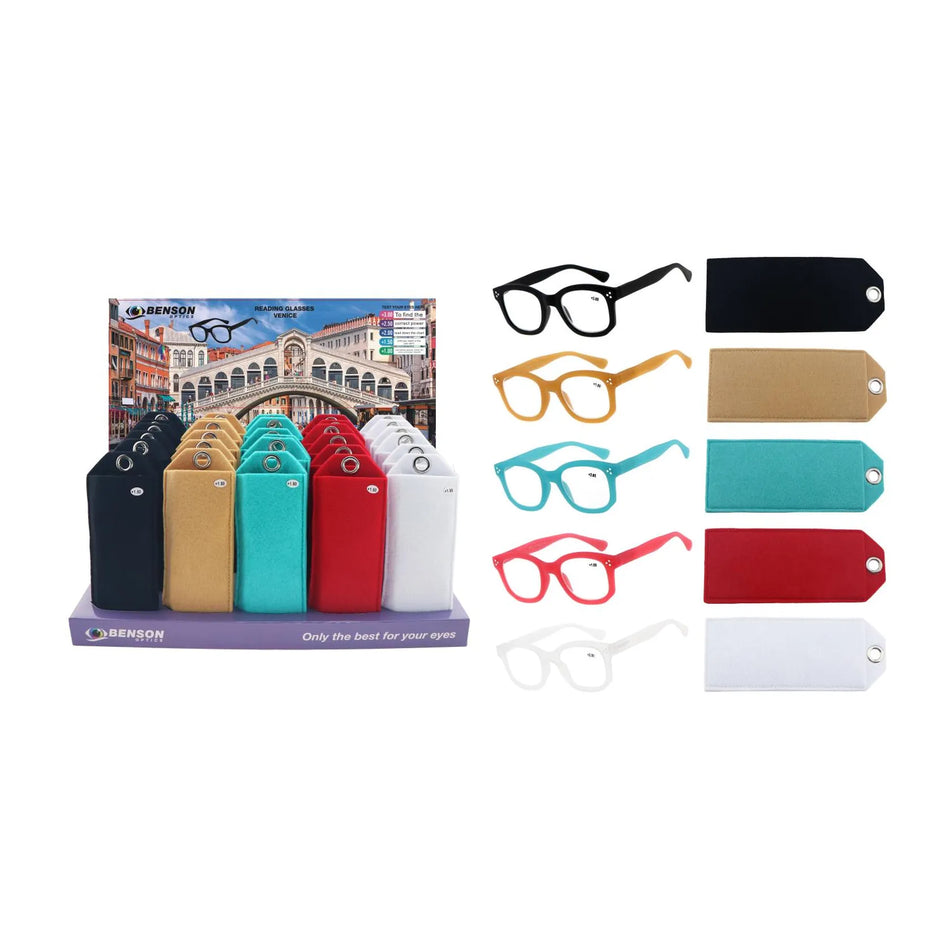 Benson Optics Leesbril Venetië mix display