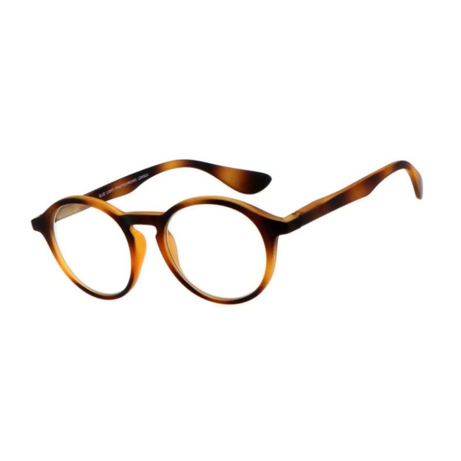 Benson Optics Leesbril Napels zwart + bruin display