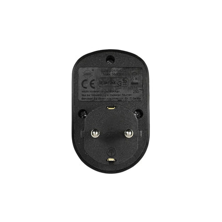 Benson Electric Stopcontact RA met USB-A en USB-C oplader zwart
