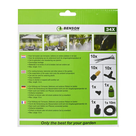 Benson Garden Waternevel koelsysteem 34 dlg