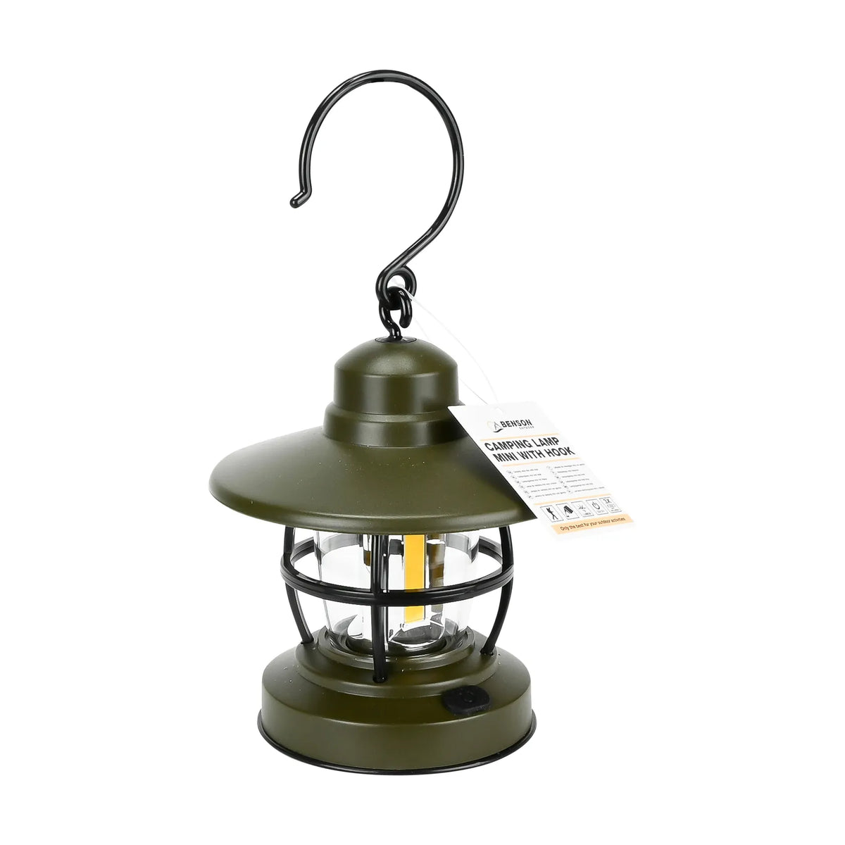 Benson Outdoor Campinglamp mini met haak display
