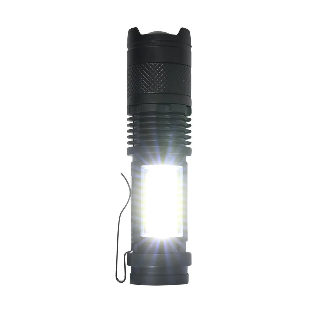 Höfftech Zaklamp COB oplaadbaar 2 dlg