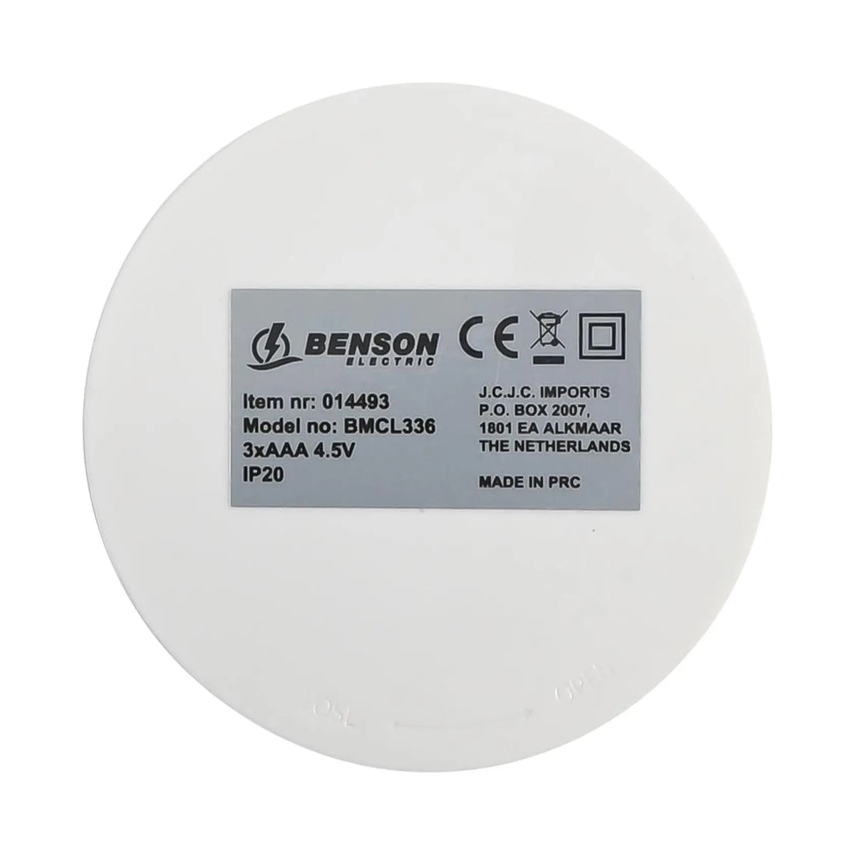 Benson Electric LED disco party licht met afstandsbediening 3 dlg
