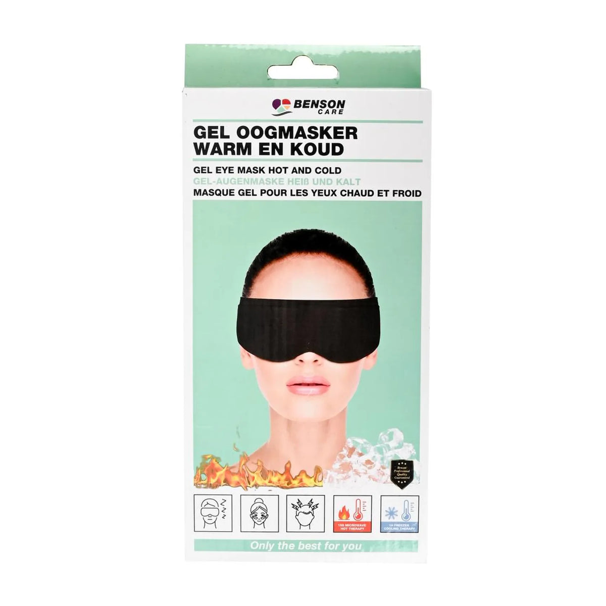 Benson Care Gel oogmasker met warmte- en koud therapie