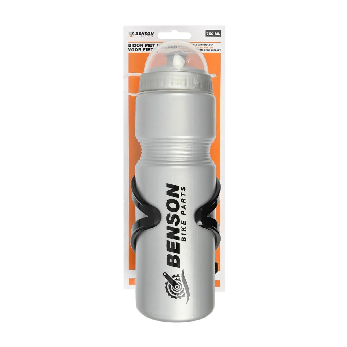Benson Bike Parts Bidon met houder voor fiets