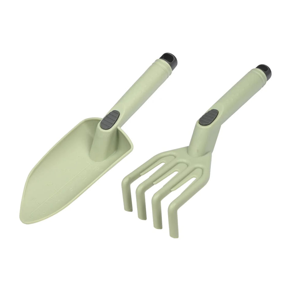 Benson Garden Tuingereedschap set 2 dlg kunststof groen