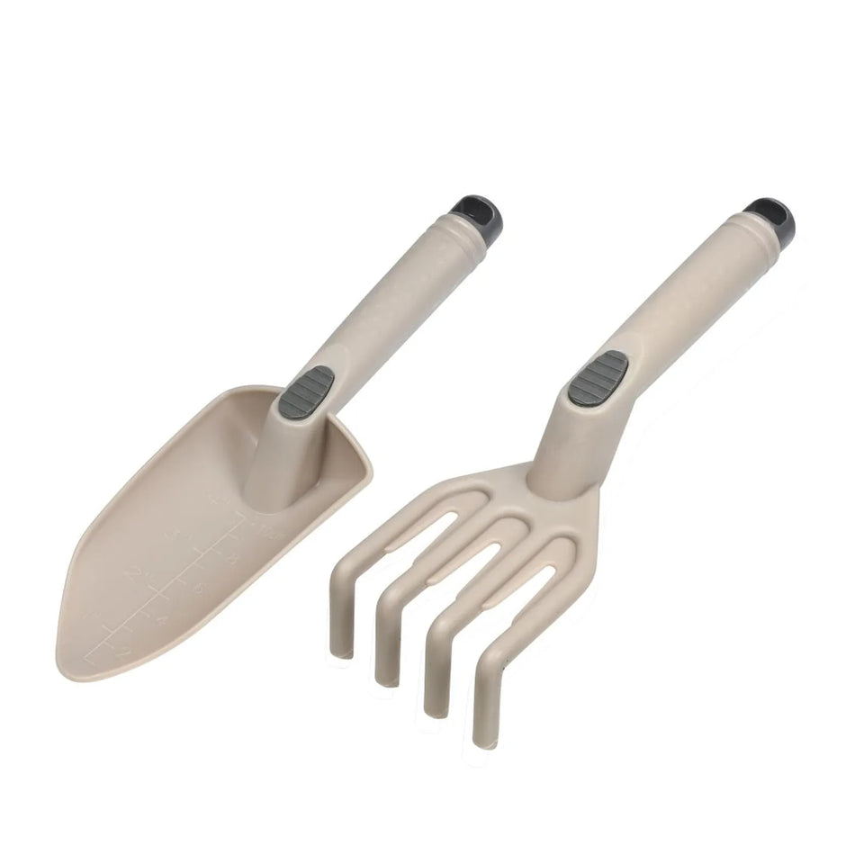 Benson Garden Tuingereedschap set 2 dlg kunststof beige