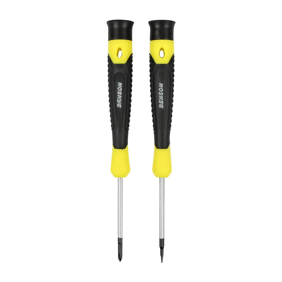 Benson Tools Schroevendraaier set precisie 2 dlg plat