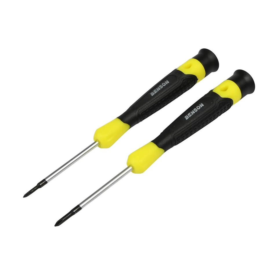 Benson Tools Schroevendraaier set precisie 2 dlg kruis