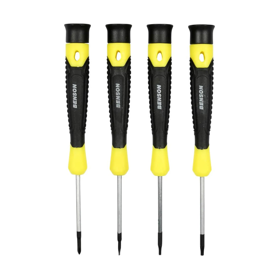 Benson Tools Schroevendraaier set precisie 4 dlg