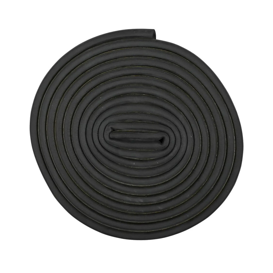 Benson Products Tochtstrip rubber D-profiel 2 x 3 m zwart