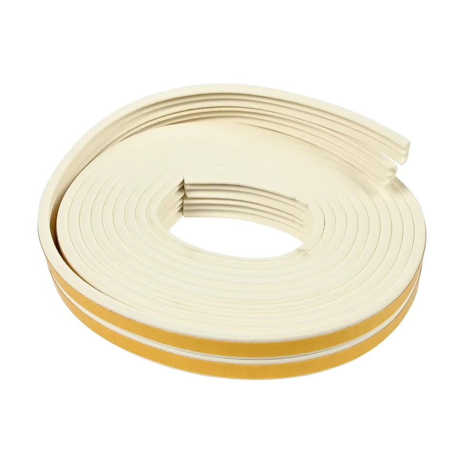 Benson Products Tochtstrip rubber E-profiel 2 x 3 m wit