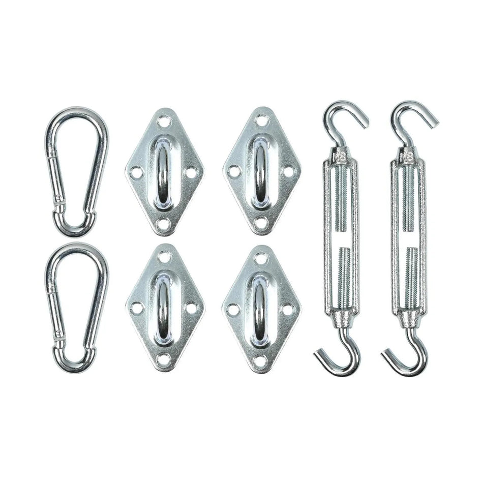 Benson Garden Bevestigingsset schaduwdoek 8 dlg