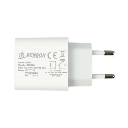 Benson Electric USB-C lader 20W