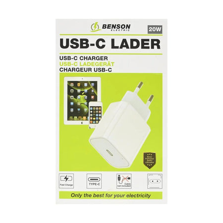 Benson Electric USB-C lader 20W