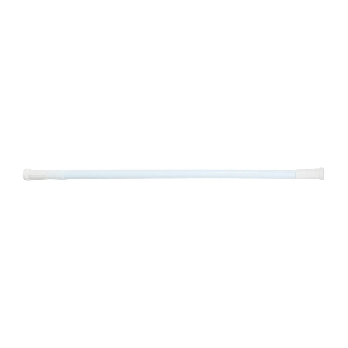 Benson Douchegordijnstang 77,5 - 135 cm wit