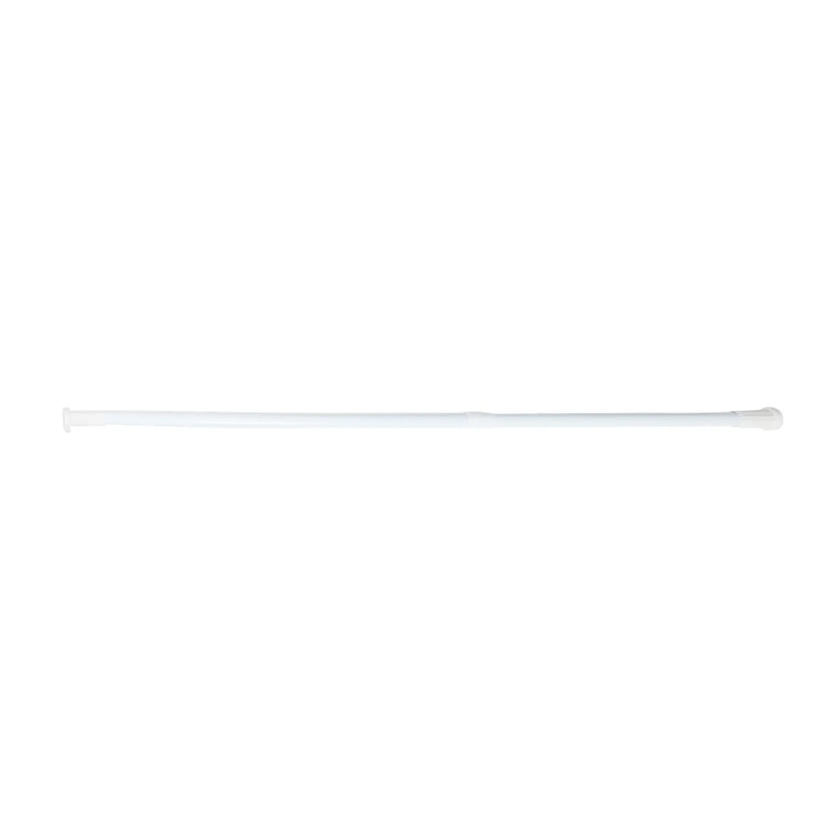 Benson Douchegordijnstang 77,5 - 135 cm wit