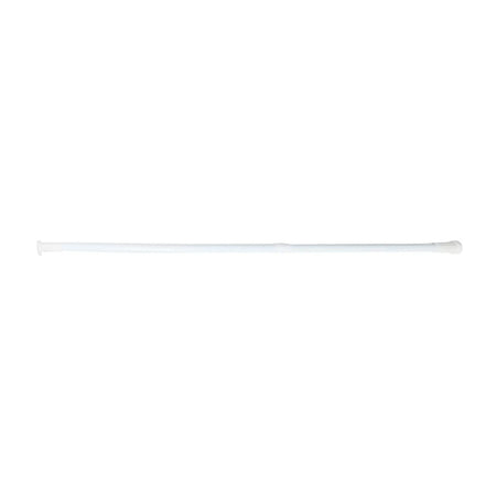 Benson Douchegordijnstang 77,5 - 135 cm wit