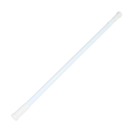 Benson Douchegordijnstang 77,5 - 135 cm wit